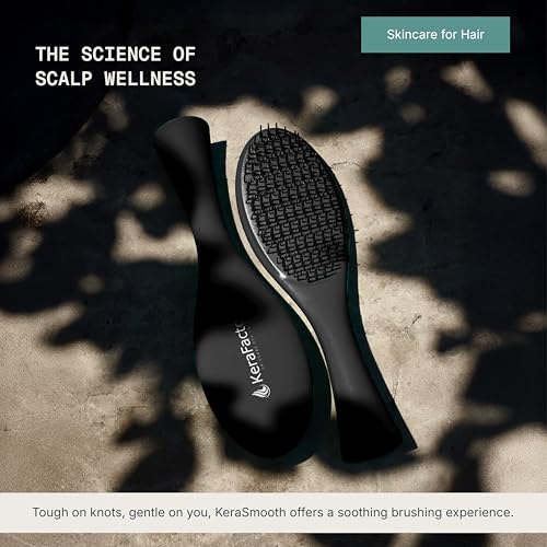 KeraFactor KeraSmooth Detangling Brush for Fine and Thinning Hair