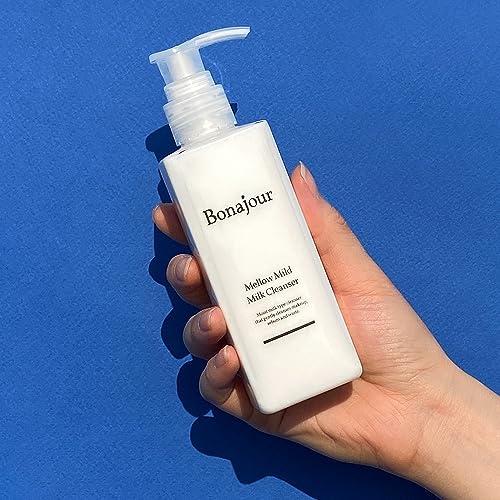 BONAJOUR Vegan Moisture Milk Facial Cleanser for Sensitive Skin 6.7oz