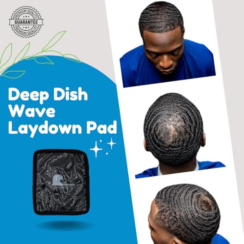 Deep Dish Wave Large Laydown Pad for 360 Hair Waves Training & Styling