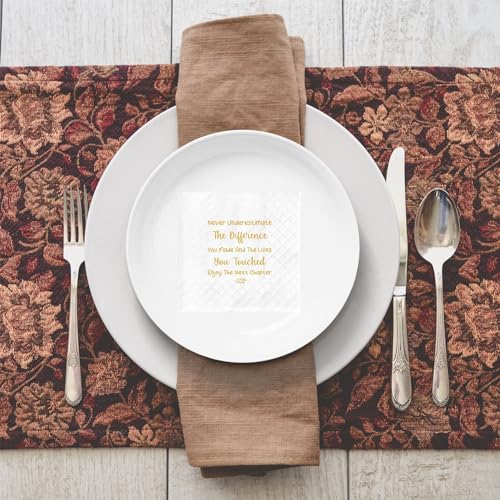 Going Away Party Napkins - 50 Eco-Friendly 2-Layer Napkins