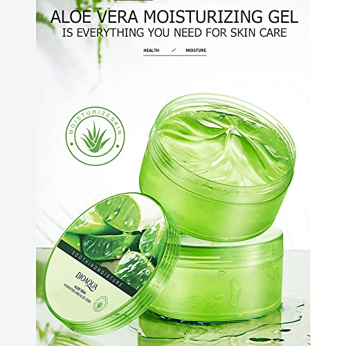 BIOAQUA Aloe Vera Gel 300g/10.58oz Hydrating Moisturizing Soothing Skin Care Essence