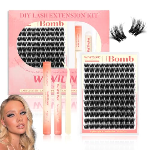 WiWiLINK Volume Bomb Lash Clusters Kit 10-18mm - Volume Bomb-Kit
