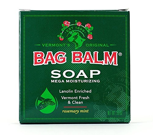 Bag Balm Mega Moisturizing Bar Soap, Rosemary Mint - 3.9oz, 5 Pack