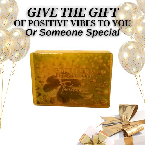 Good Luck Soap Bar - Prosperity & Positive Energy Ritual for Wiccan, Pagan & Hoodoo Practices