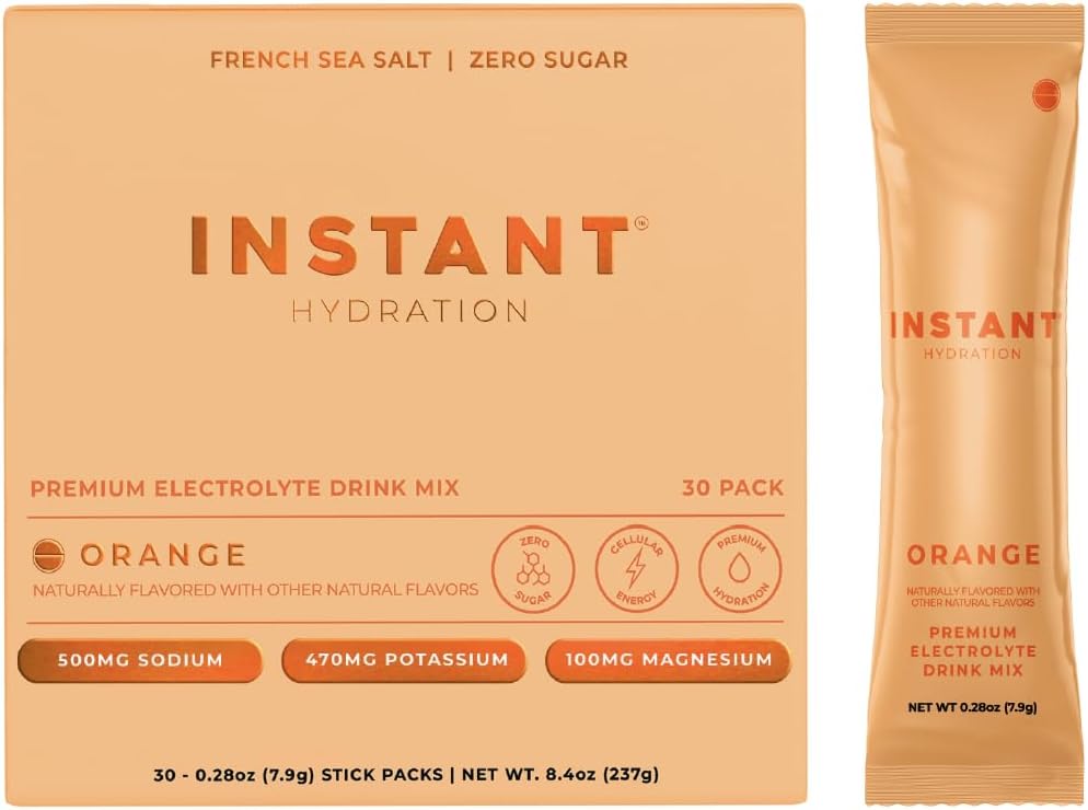 Electrolyte Drink Mix - Instant Hydration Sugar Free Cherry Limeade Powder Packets | 20 Travel Sticks for Recovery & Muscle Support