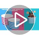 TYPTOP Pink Stripe Ice Cream Cups - 8 oz, 50 Pack, Durable Disposable Snack Bowls for Parties