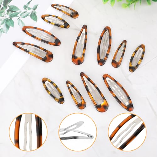 Giantree 16 Pcs Tortoise Hair Clips Set for Women & Girls