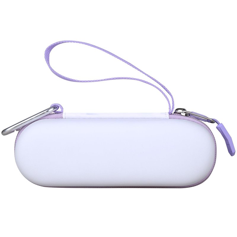 Tourmate Hard Storage Case for Philips Beauty Shaver,Travel Case for Lady Electric Shaver Series 6000 (Only Case) (PU, White + Purple)