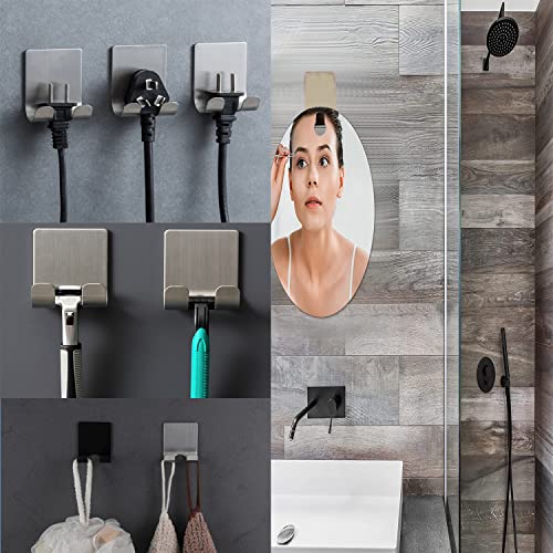 Fogless Shower Mirror with Hook & Razor Holder - 10x7.87in