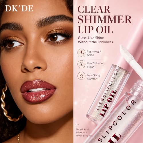 MAVENI Liquid Lip Liner & Lip Oil Set - 05 Peach Nude, Waterproof Glossy Finish