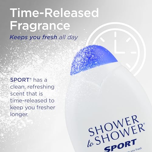 Shower to Shower Talc-Free Body Powder for Men & Women - 13 OZ