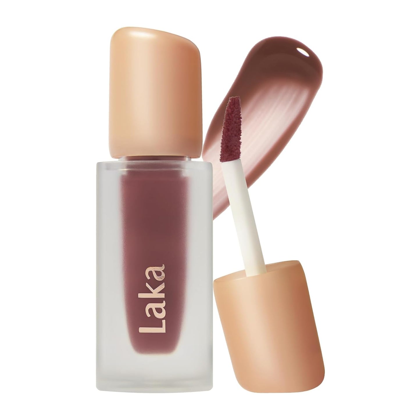 Fruity Glam Tint Lip Stain - Hydrating, Lightweight, Buildable Color | K-Beauty #101 Joyful, 4.5g/0.15oz