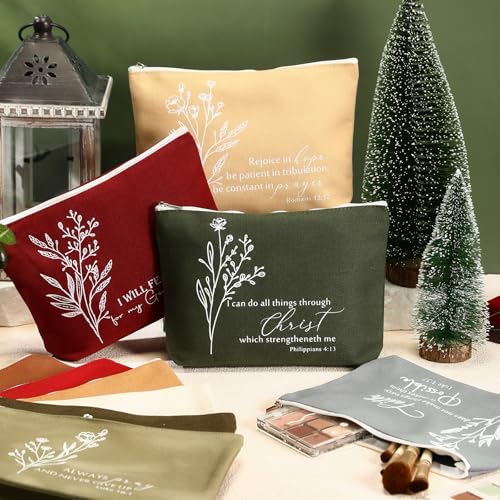 Huhumy 10 Pcs Christian Christmas Gifts for Women - Bible Color