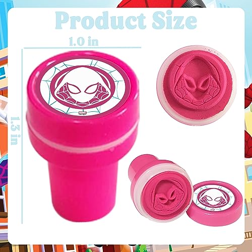 24 PCS Cartoon Stampers Party Favor Kit for Birthday Celebrations