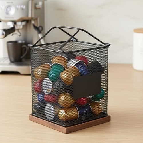 Duimbok Metal K Cup Holder - Space-Saving Coffee Pod Organizer