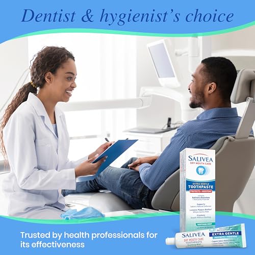Salivea Dry Mouth Toothpaste with Fluoride & Xylitol - 4.3 oz