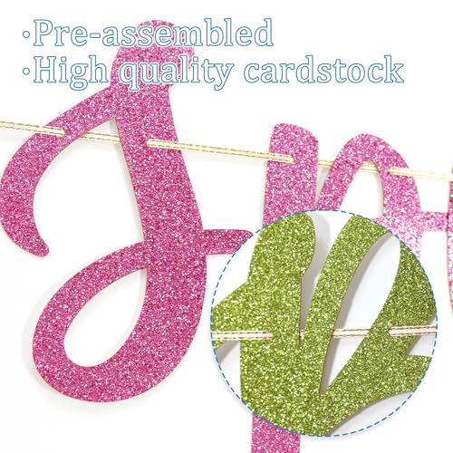 Qttier Splish Splash Waterslide Bash Banner - Pool Party Decor