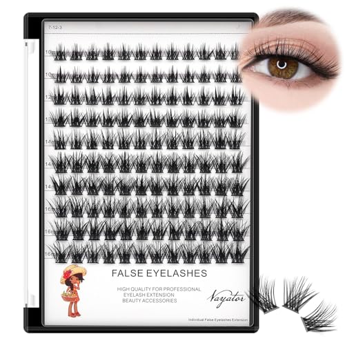 Vayator Mixed False Lashes Kit - D Curl & DD Curl, 8-20mm