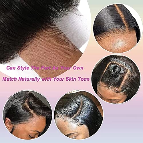 OLFORY 5x5 HD Lace Closure Human Hair Body Wave 12 Inch Brazilian Virgin Hair