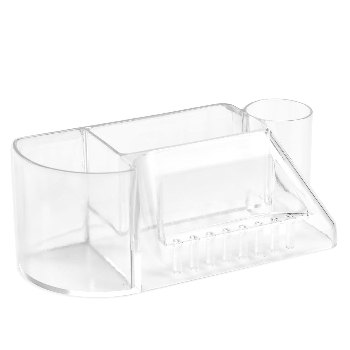 BQAN Acrylic Nail Drill Bit Holder Stand 8 Hole for Manicure Tools