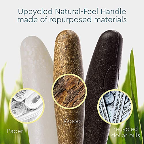 RADIUS Source Toothbrush - Ergonomic Medium Brush for Gum Health