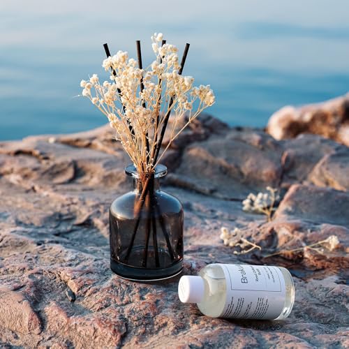 Brakula White Jasmine Reed Diffuser Set with 8 Sticks - 180ml