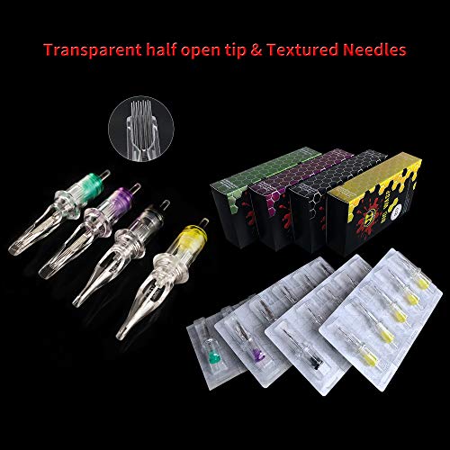 BIGWASP 9RM Curved Magnum Tattoo Needle Cartridges - 20 Pack