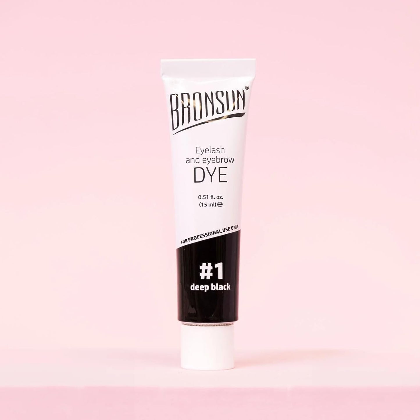 Brow & Lash Enhancer - Deep Black Tint for Intense, Defined Look | 15ml / 0.51 Fl. Oz