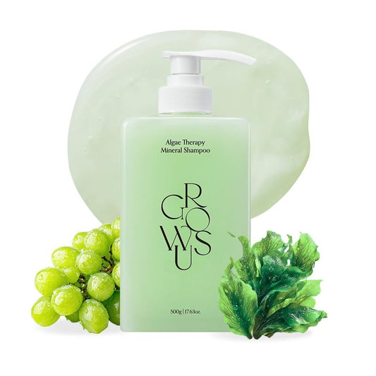 Algae Therapy Seaweed Shampoo - Marine Peptide & Biotin Formula | Volumizing Scalp Strengthening Wash | 16.9 Fl Oz (500ml)