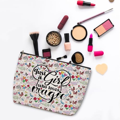 ZHAMEN Multicolour 4Pcs Cute Cartoon Makeup Bag Set