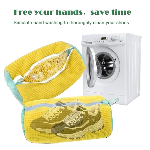 Reusable Shoes Washing Machine Bag Kit with Dryer Racks