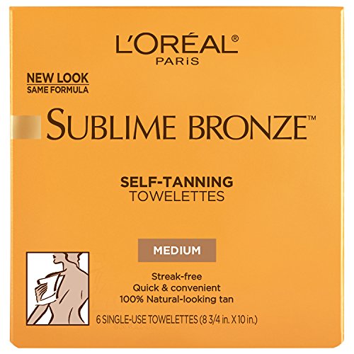 L'Oreal Paris Sublime Bronze Self Tanning Towelettes - 6 ct