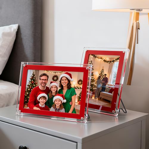 Adjustable Picture Frame Stands - 6 Pcs Stainless Steel Easel Backs