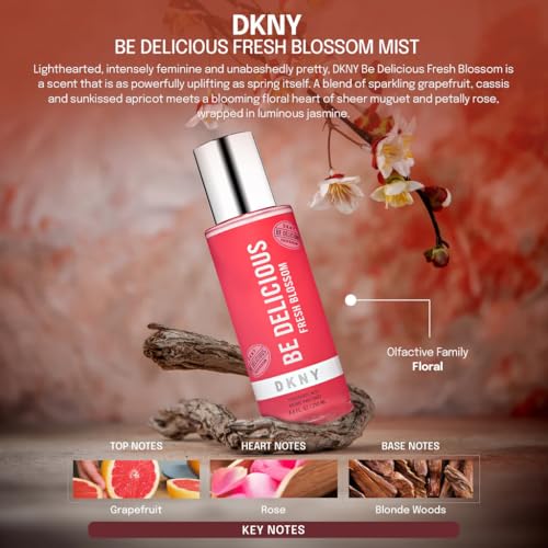 DKNY Be Delicious Fresh Blossom Body Mist for Women - 8.4 Fl Oz