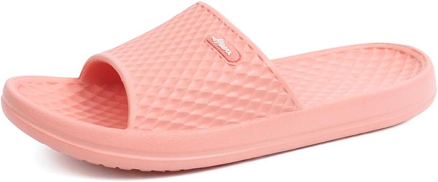 FunkyMonkey Women's Non-Slip Shower Slippers - Indoor & Beach Sandals | Comfortable & Stylish