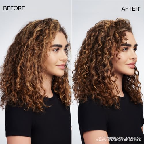 Redken Acidic Bonding Concentrate Shampoo - For Damaged Hair Repair, Strengthens and Repairs Weak and Brittle Hair, Sulfate-Free, Color Safe, With Citric Acid