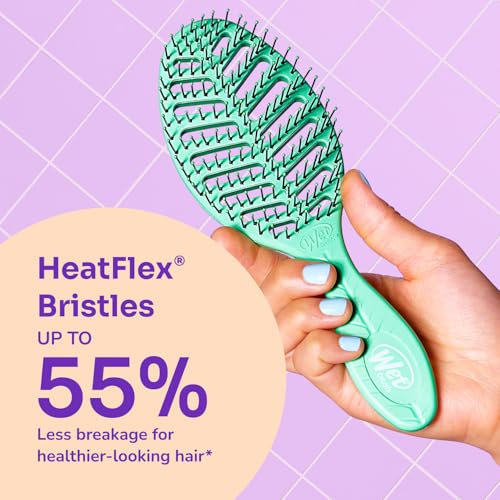Wet Brush Go Green Speed Dry Hair Brush - Purple, 1 Count
