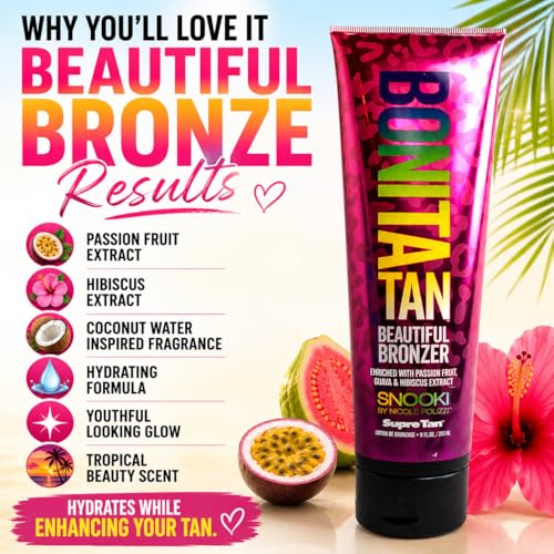 Supre Snooki Bonita Tan Bronzer Lotion for Medium Skin