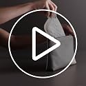 Stasher Silicone Touch-Up Makeup Bag, Reusable Travel Pouch, Taupe, 12 oz