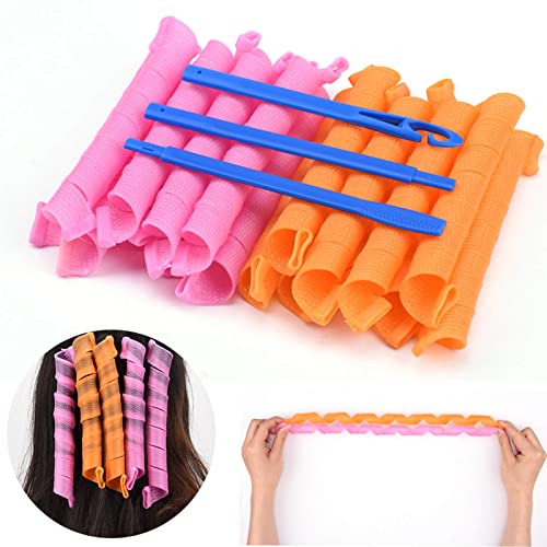 Orgrimmar 30PCS No Heat Magic Hair Curlers for Extra Long Hair (55cm)