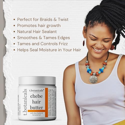 Chebe Hair Oil & Butter Set - Lavender Scent, 4 oz, All Natural
