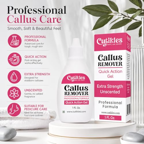 Cutikles Callus Remover Gel – Extra Strength for Smooth Feet