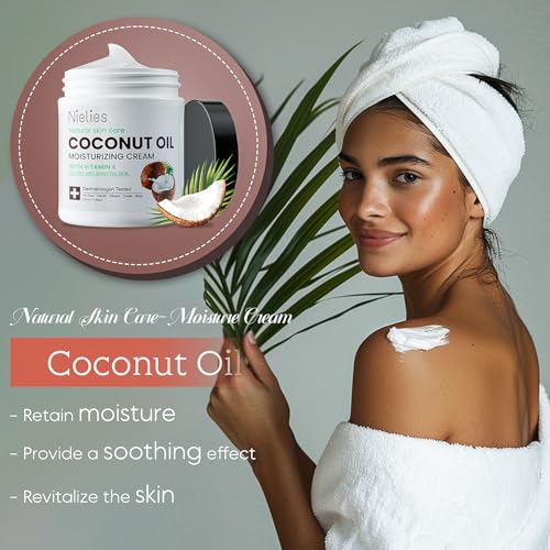 Nielies Coconut Oil Moisturizing Cream for Skin & Body - Variation 1