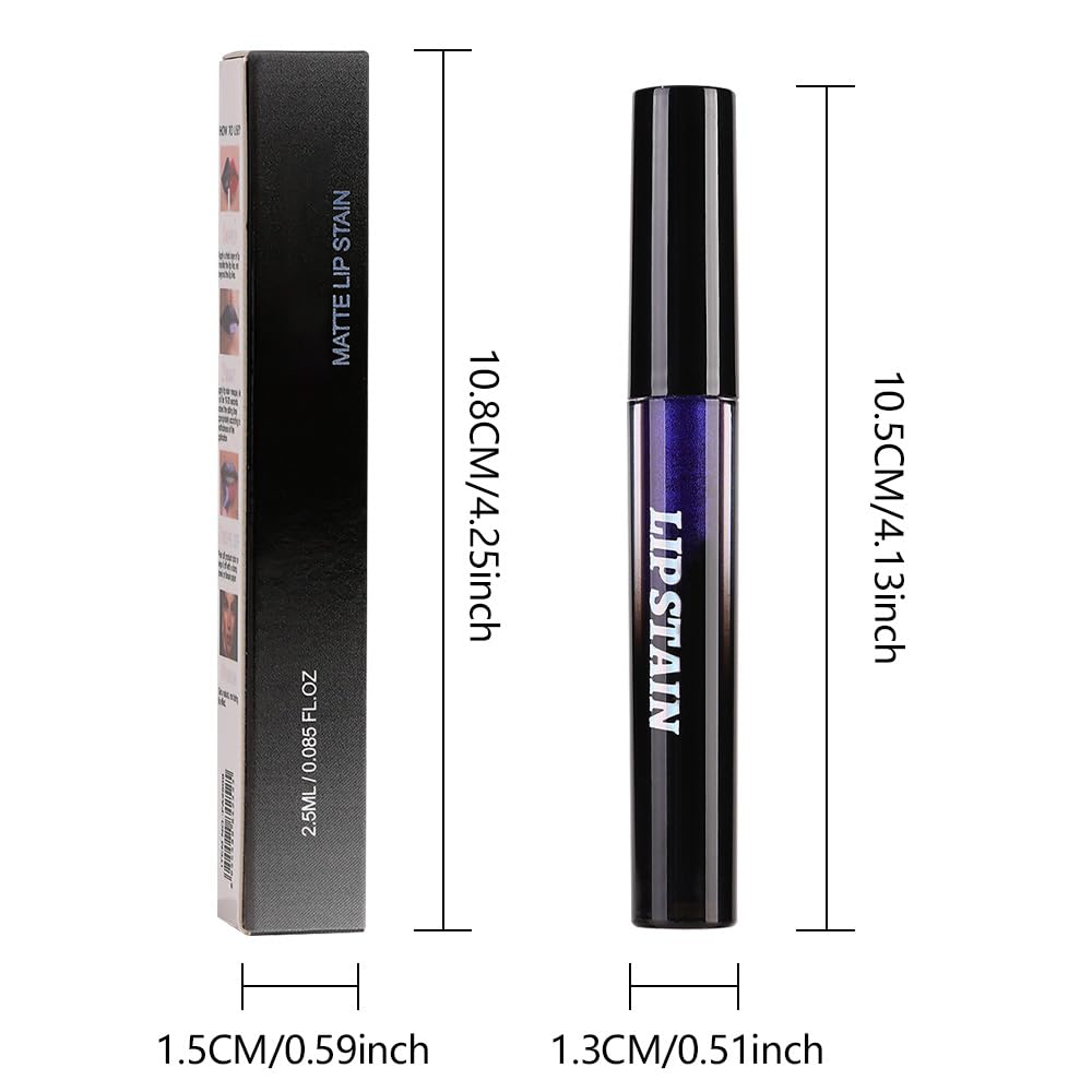 Warm Nude Pink Lip Stain - Matte Finish, Transfer Proof, Long Lasting Waterproof Lip Tint | Highly Pigmented 24-Hour Wear