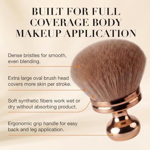 Miracle de Paris Blend & Blur Body Brush for Makeup and Self Tanner