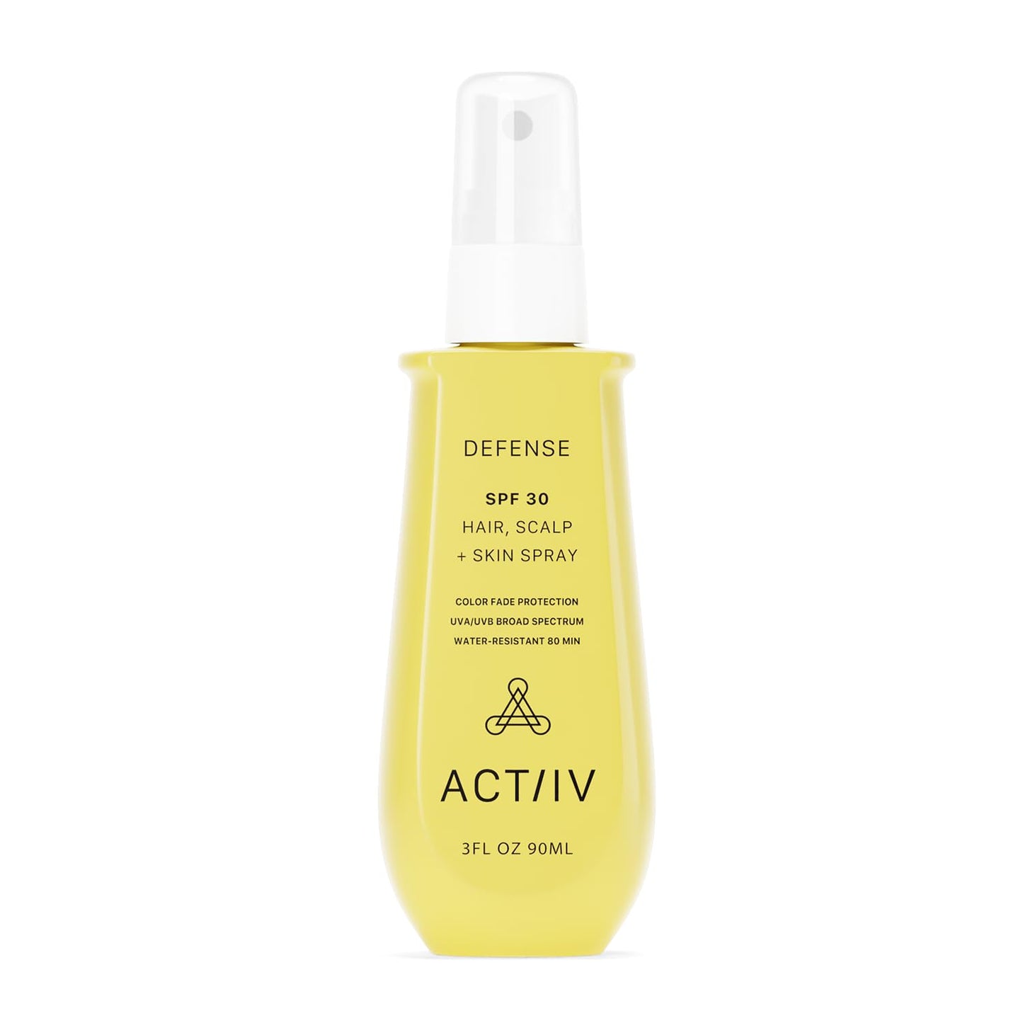 ACTIIV Defense SPF 30 Hair, Scalp & Skin Spray - UV Protection, Lightweight & Water-Resistant | 3 oz