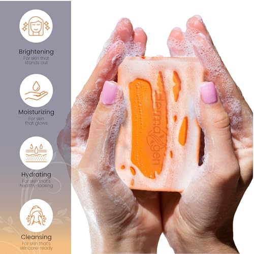 Kojic Acid Soap Bar with Vitamin C & Arbutin - 2 Pack for Radiant Skin