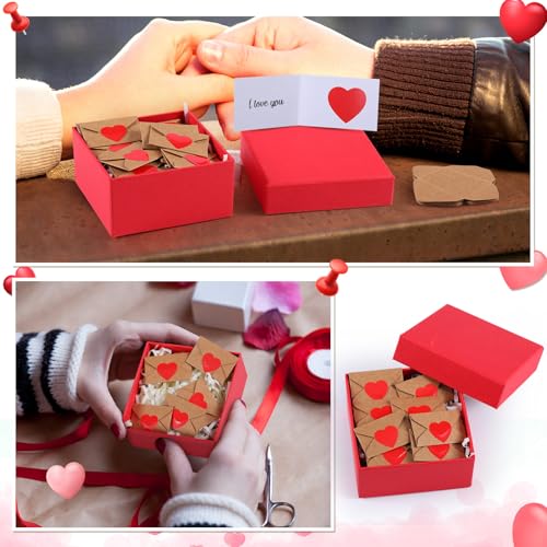 60 Mini Love Notes with Envelopes - Perfect Long-Distance Relationship Gift