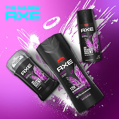 AXE Excite Body Wash 16 oz Pack of 4 | Coconut & Black Pepper