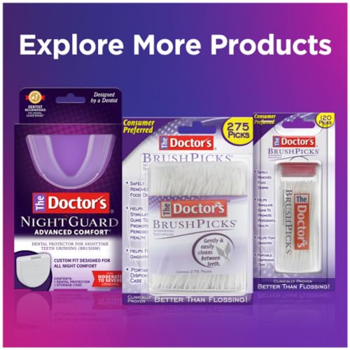 The Doctor's Interdental Toothpicks - 275 Picks for Oral Health